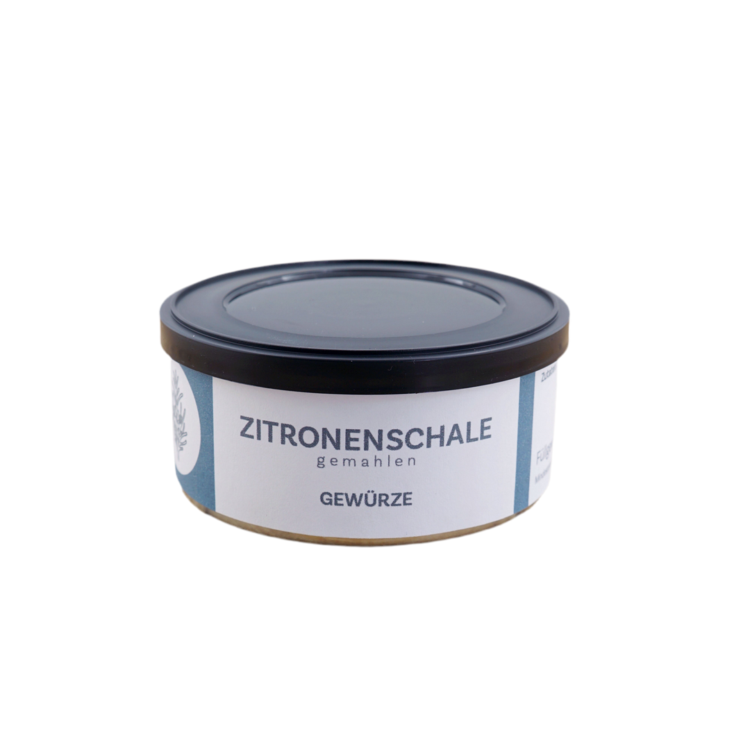 Zitronenschale gemahlen