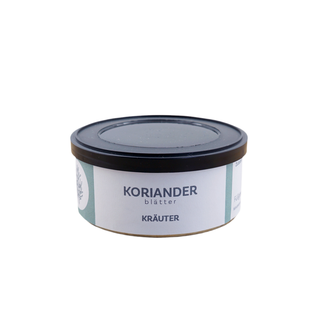 Korianderblätter gerebelt