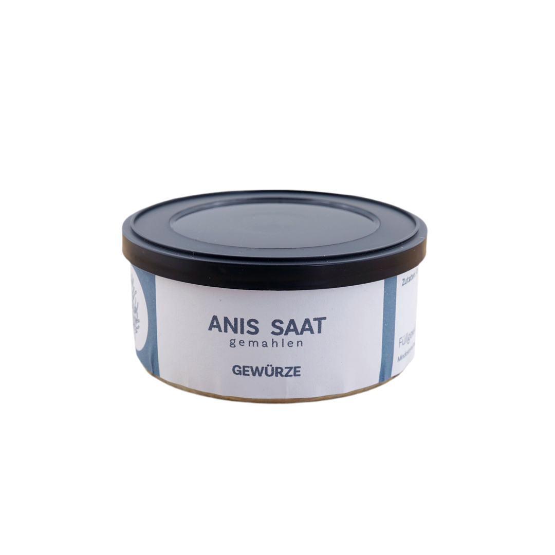Anis-Saat gemahlen