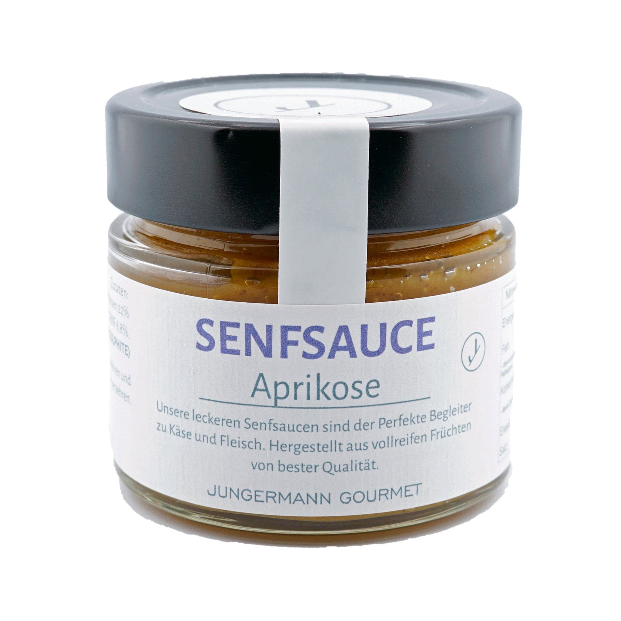 Aprikosen-Senf-Sauce – Jungermann Gourmet Aprikosen-Senf-Sauce – Jungermann Gourmet
