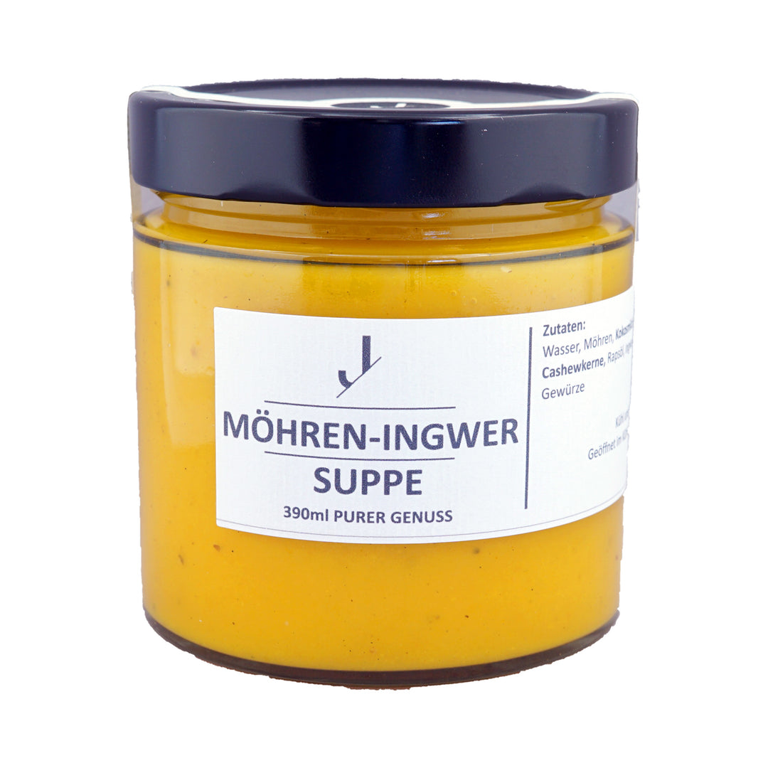 Möhren-Ingwer-Suppe