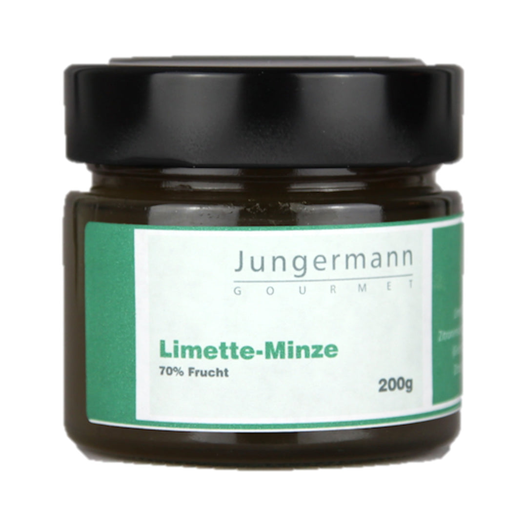 Limetten Minze Aufstrich