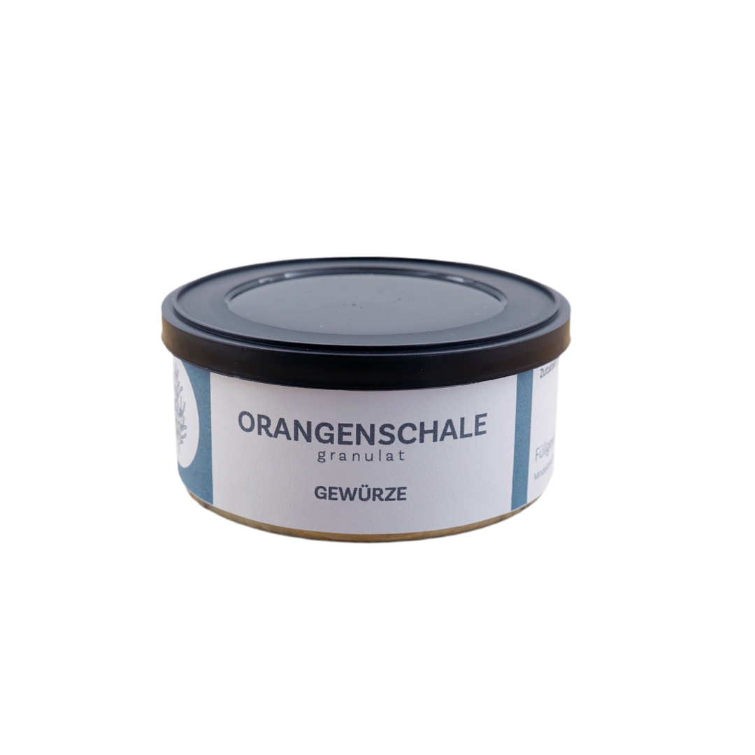 Orangenschale granulat