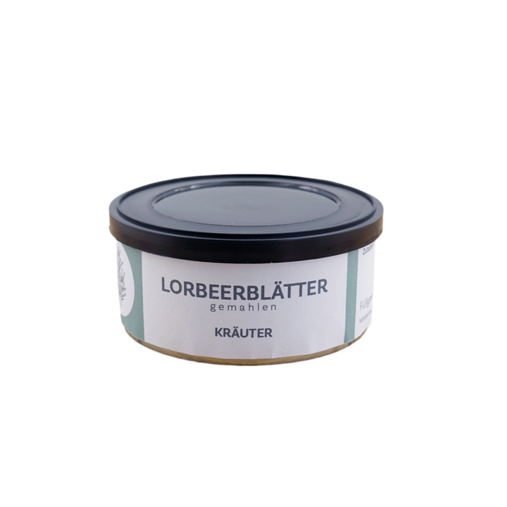 Lorbeerblätter gemahlen