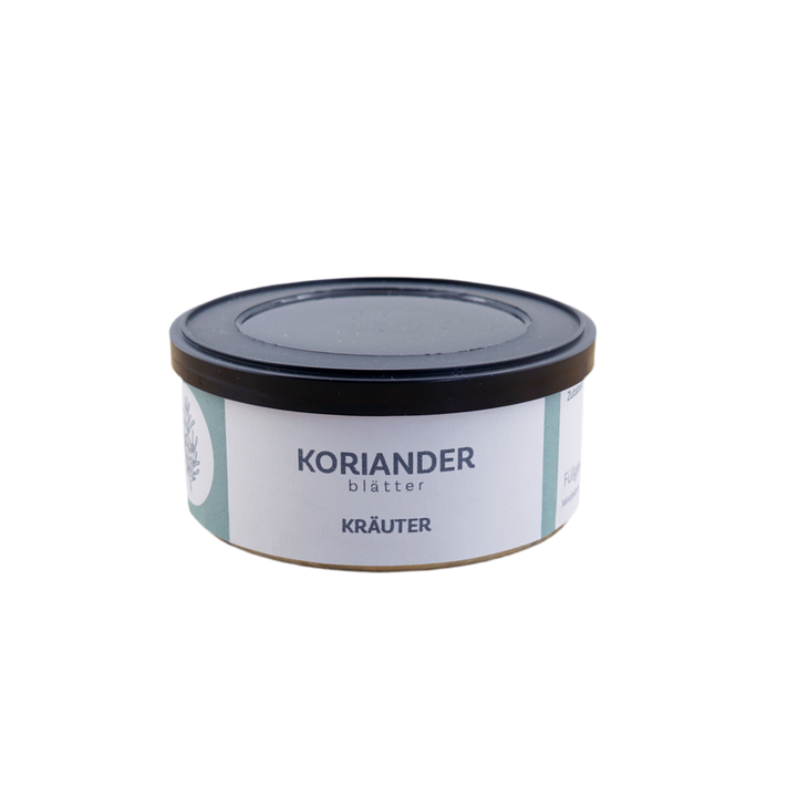Korianderblätter gerebelt