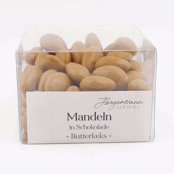 Mandeln in Schokolade Butterkeks