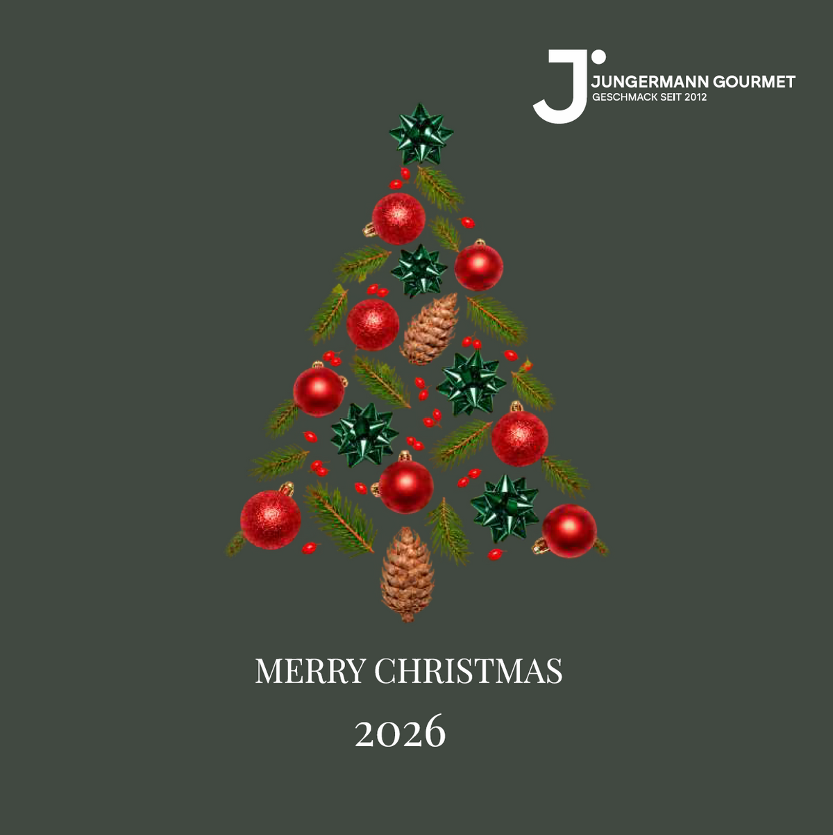 Tannenbaum auf grünem hintergrund