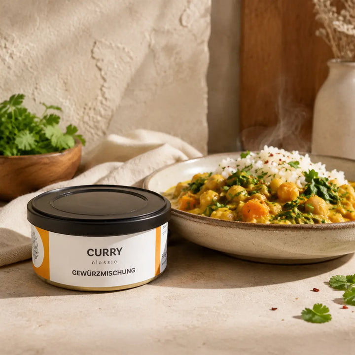 Jungermann Gourmet Curry zu Gemüse-Curry mit Reis