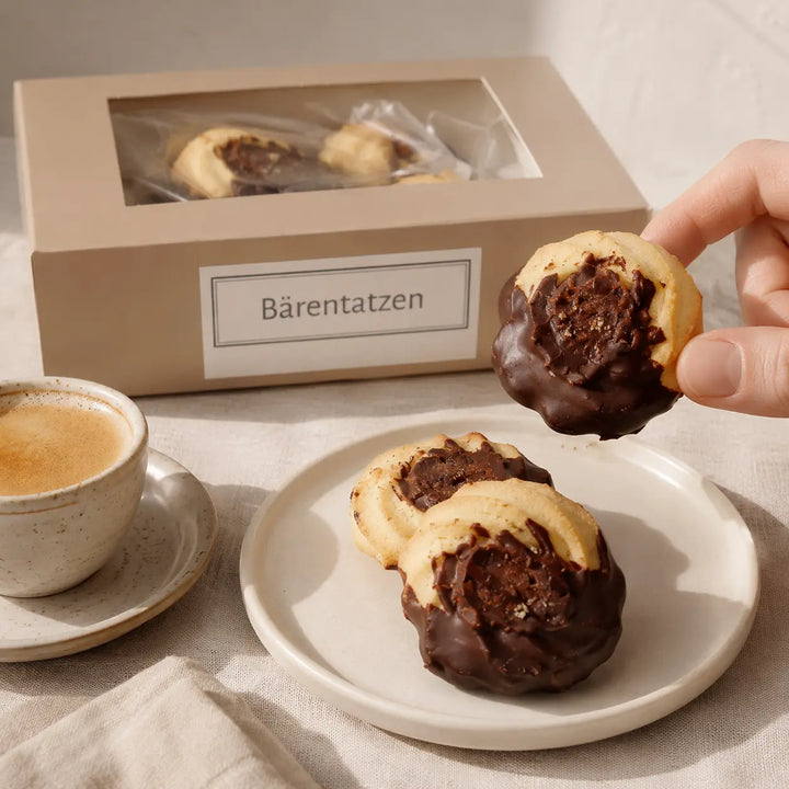 Bärentatzen von Jungermann Gourmet als feines Gebäck zum Kaffee