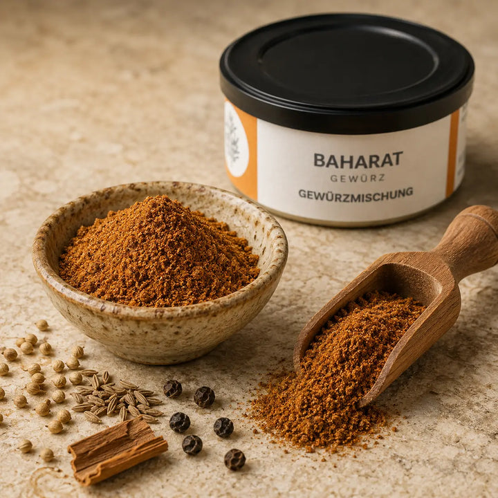 Baharat von Jungermann Gourmet als fein gemahlene warme Gewürzmischung