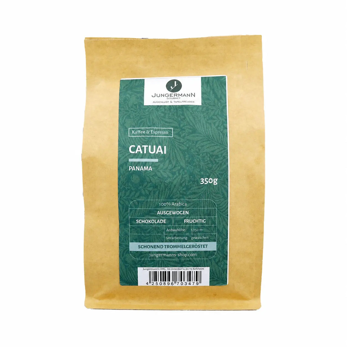 Catuai Kaffee von Jungermann Gourmet in der 350-g-Packung