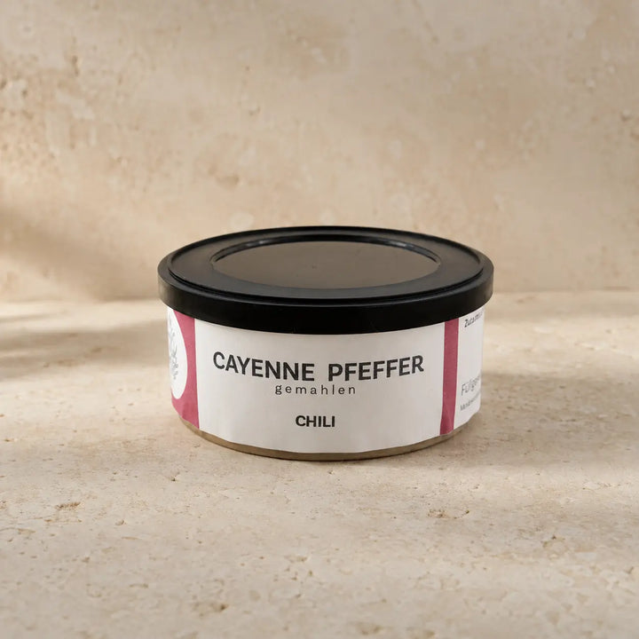 Jungermann Gourmet Cayenne Pfeffer gemahlen in der Gewürzdose