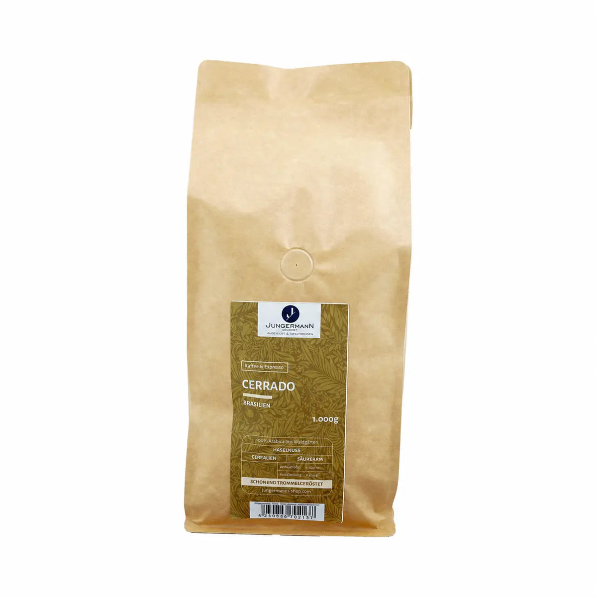 Cerrado Kaffee von Jungermann Gourmet in der 1000-g-Packung