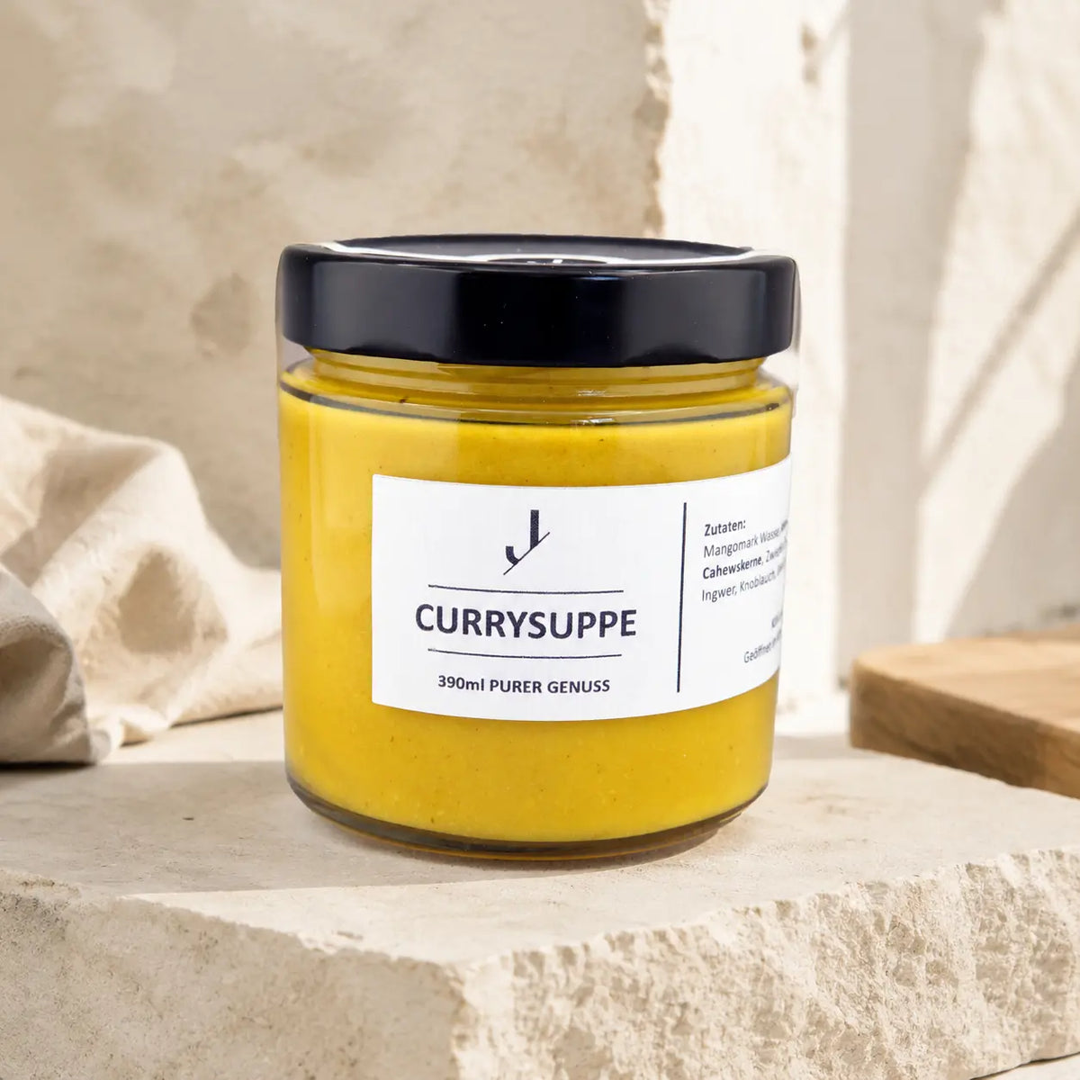 Jungermann Gourmet Curry-Suppe im 390-ml-Glas