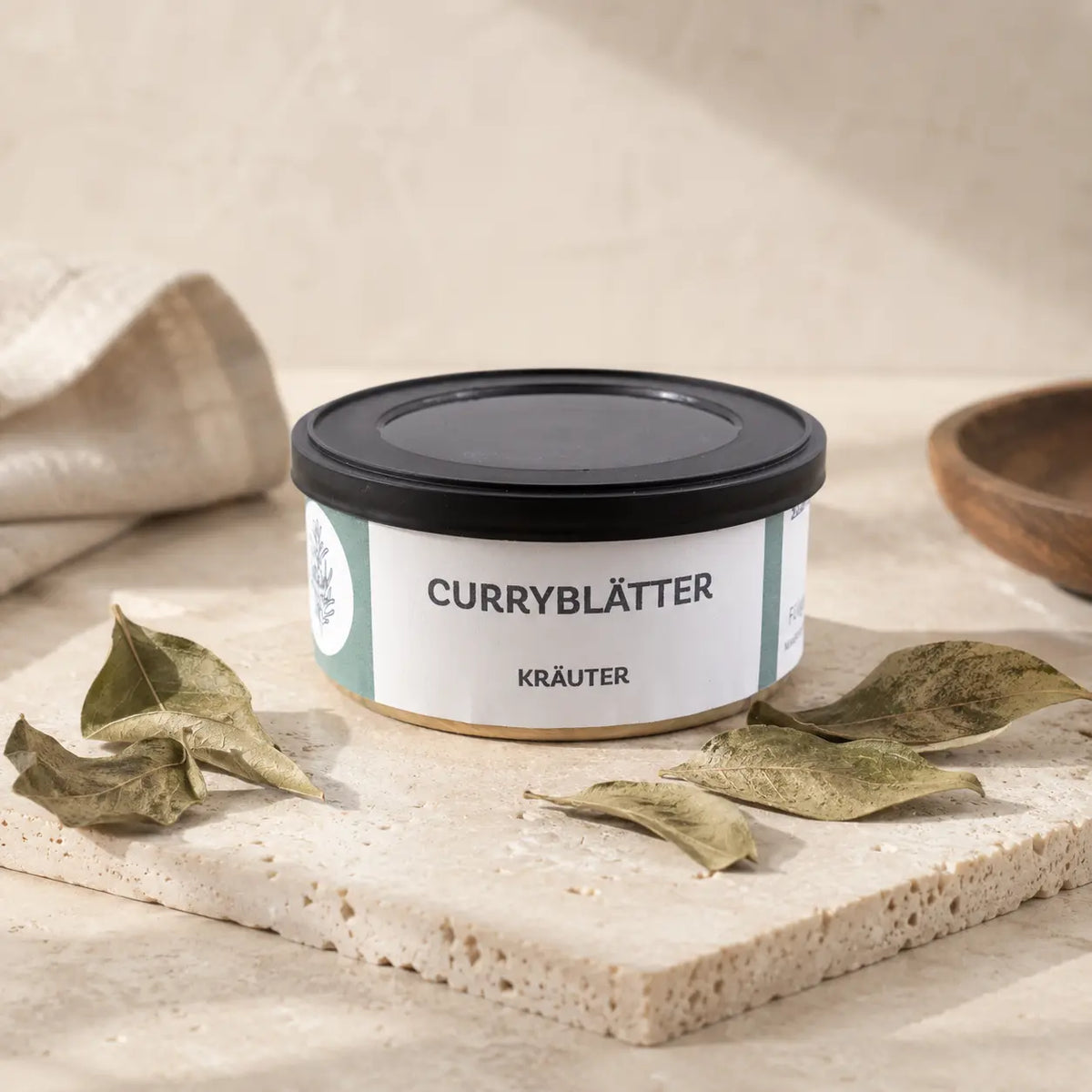 Jungermann Gourmet Curryblätter in der Gewürzdose