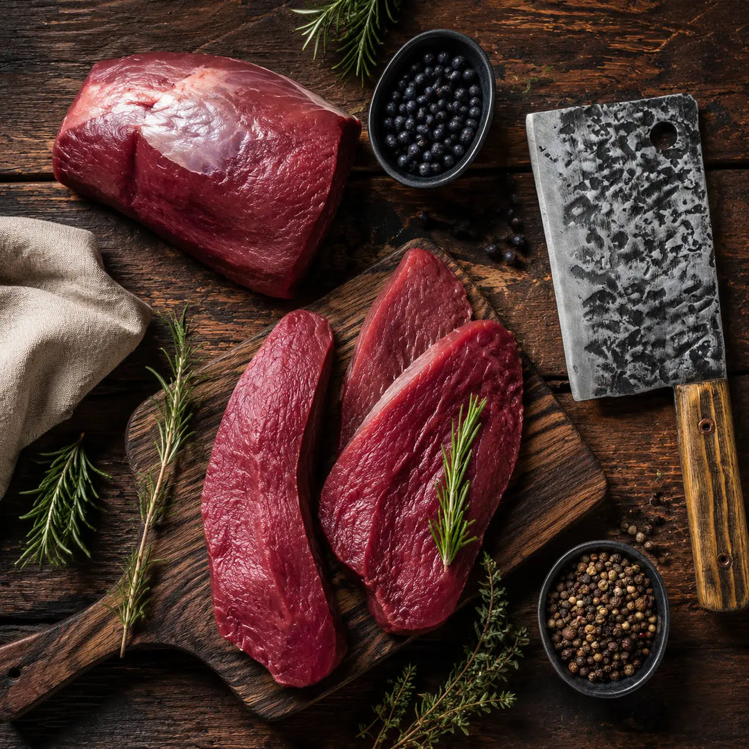 Feine Wildküche – Wildfleisch mit Kräutern und Gewürzen zur Vorbereitung