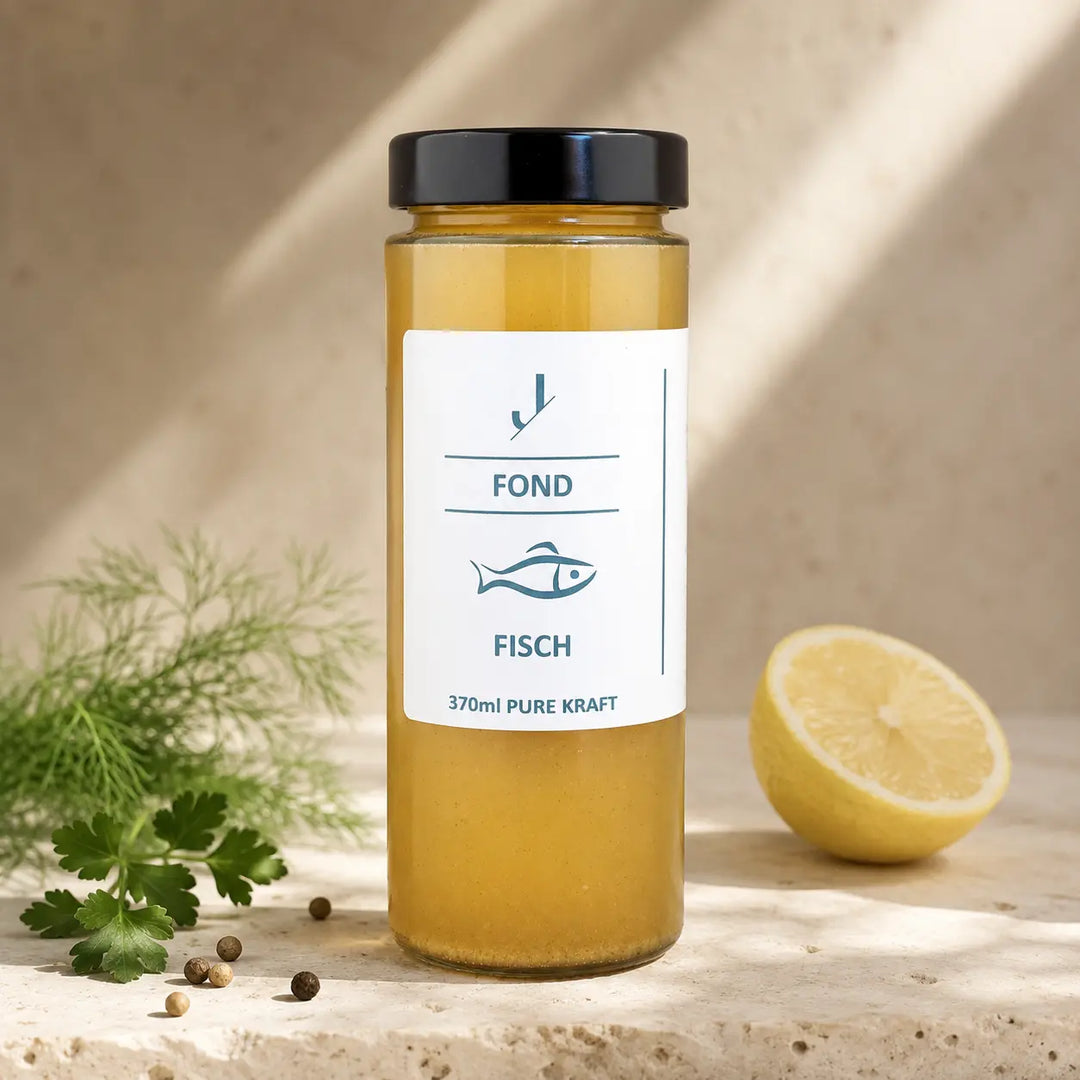 Jungermann Gourmet Fisch-Fond im Glas – Packshot