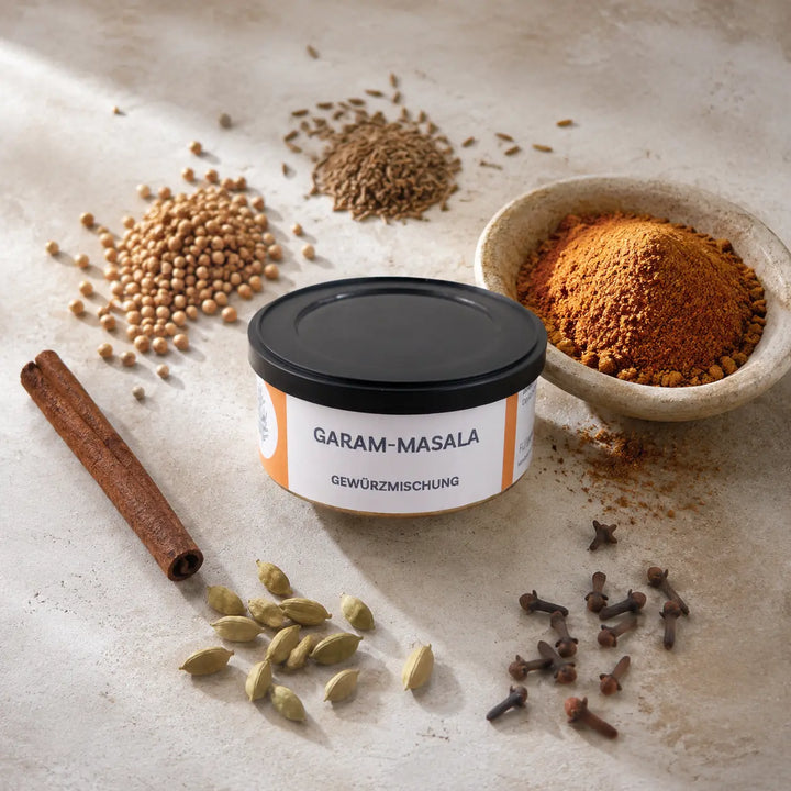 Garam-Masala von Jungermann Gourmet – mit Koriander, Kreuzkümmel, Zimt, Kardamom und Nelken