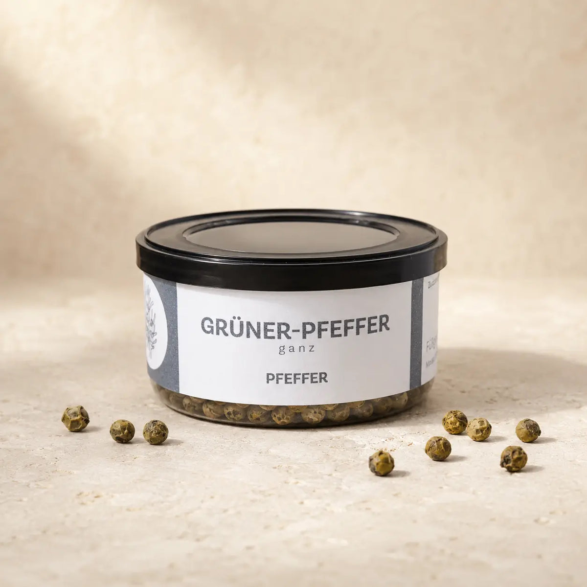 Jungermann Gourmet grüner Pfeffer ganz in der Gewürzdose
