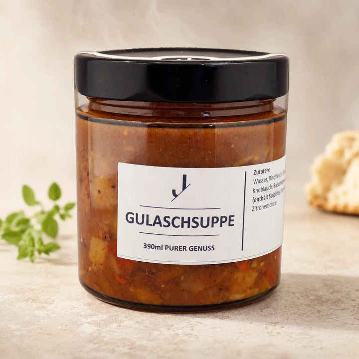 Jungermann Gourmet Gulaschsuppe im 390-ml-Glas