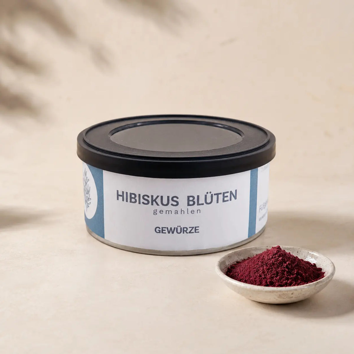 Hibiskusblüte gemahlen von Jungermann Gourmet – Premium-Packshot