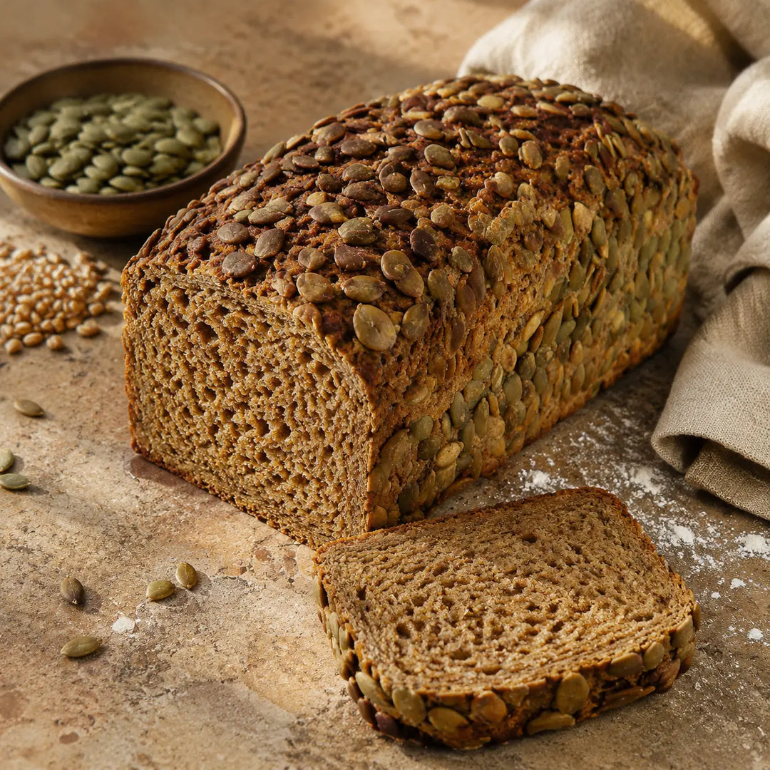 Hüttenbrot 600 g mit Kürbiskernen und Getreide
