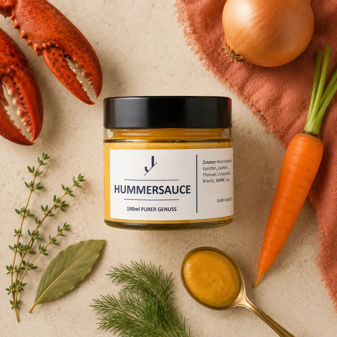 Jungermann Gourmet Hummersauce mit Hummer, Karotte und Kräutern