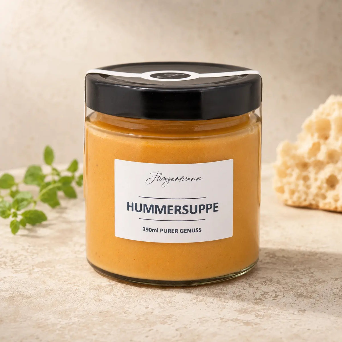 Hummersuppe von Jungermann Gourmet im 390-ml-Glas