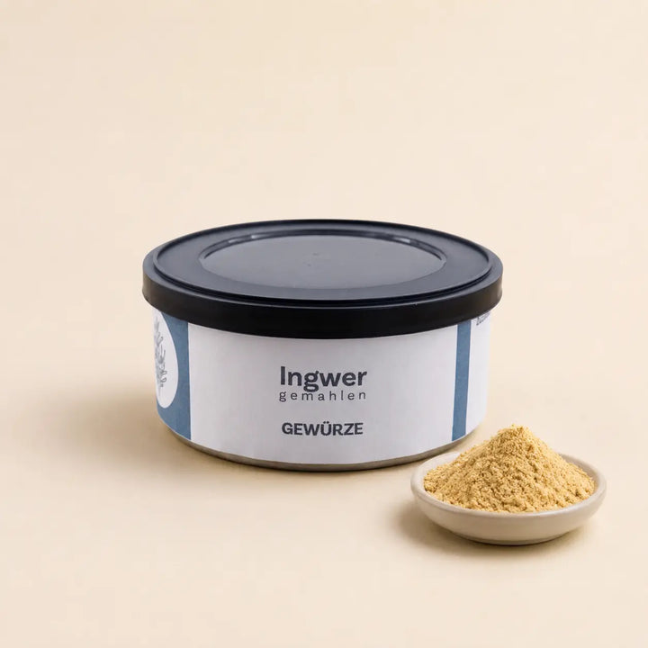 Ingwer gemahlen von Jungermann Gourmet – Premium-Packshot
