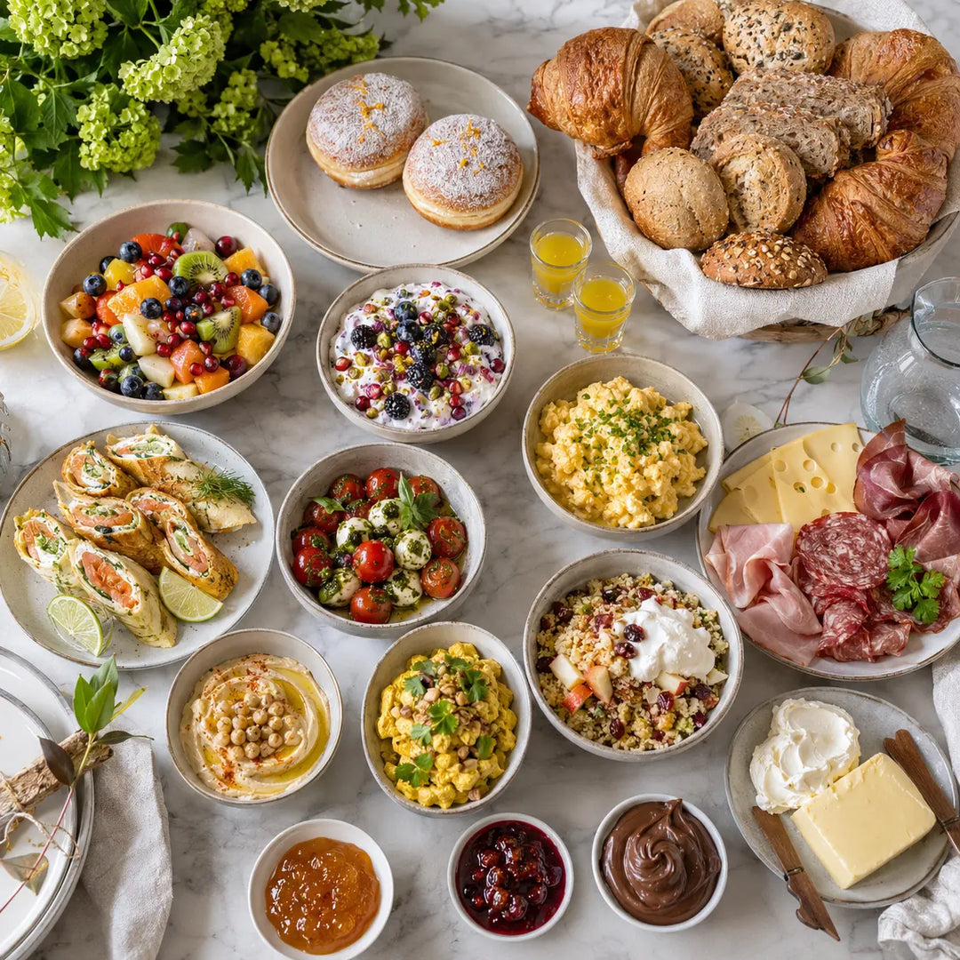 Neujahrs-Brunch-Box von Jungermann Gourmet – vollständige Auswahl für zwei