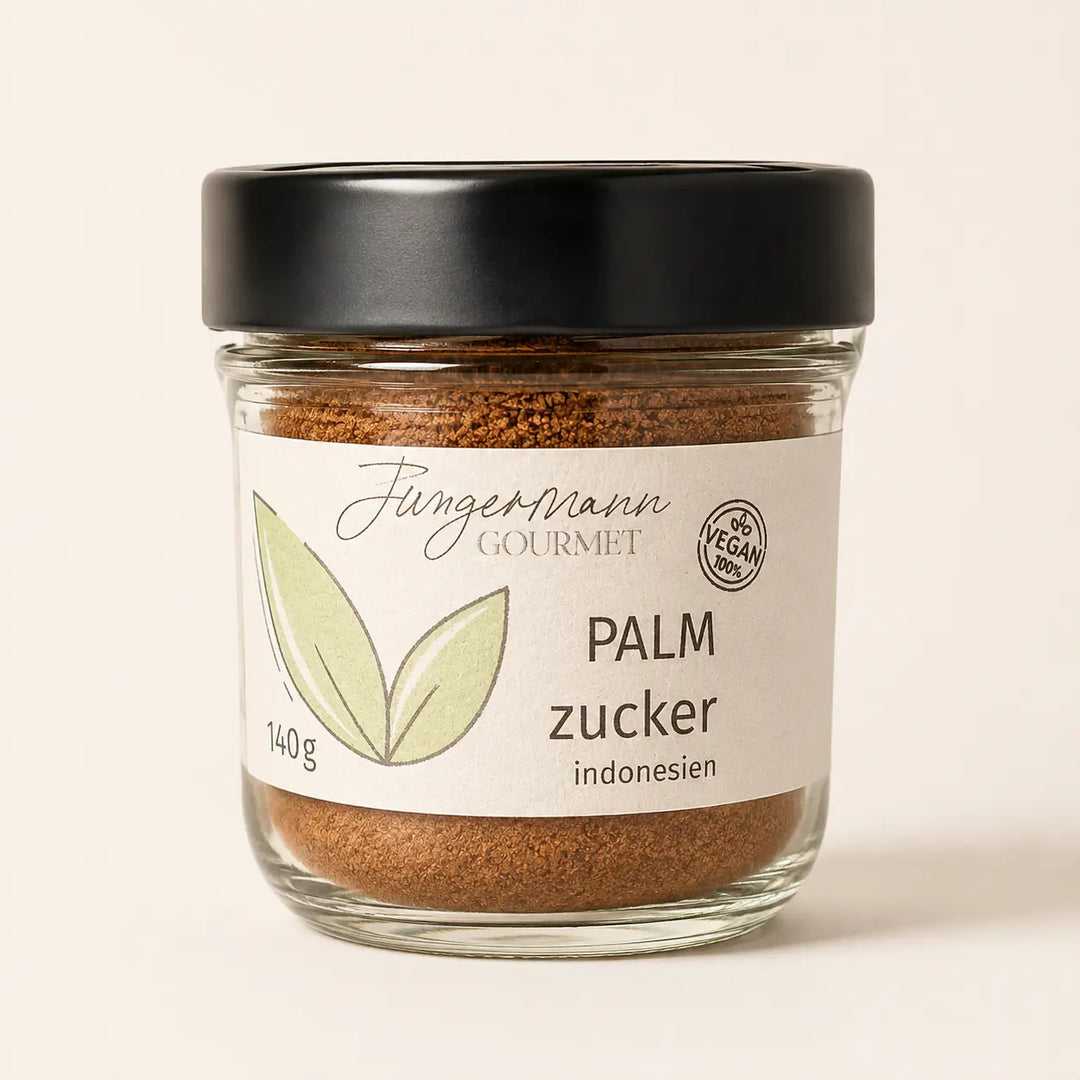 Palmzucker von Jungermann Gourmet im 140-g-Glas