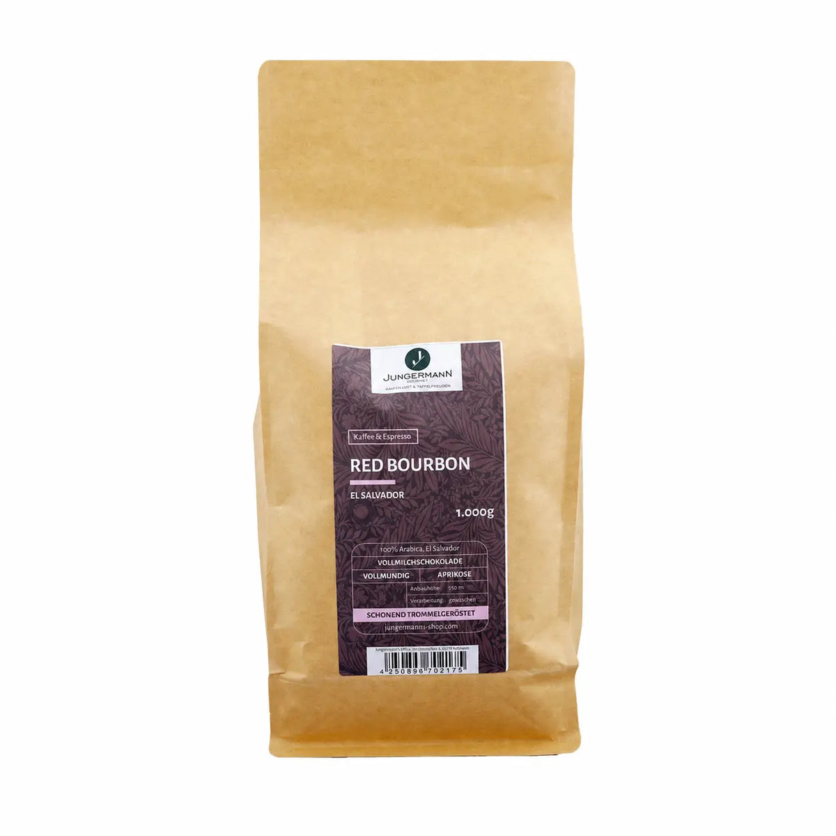 Red Bourbon Kaffee von Jungermann Gourmet in der 1000-g-Packung