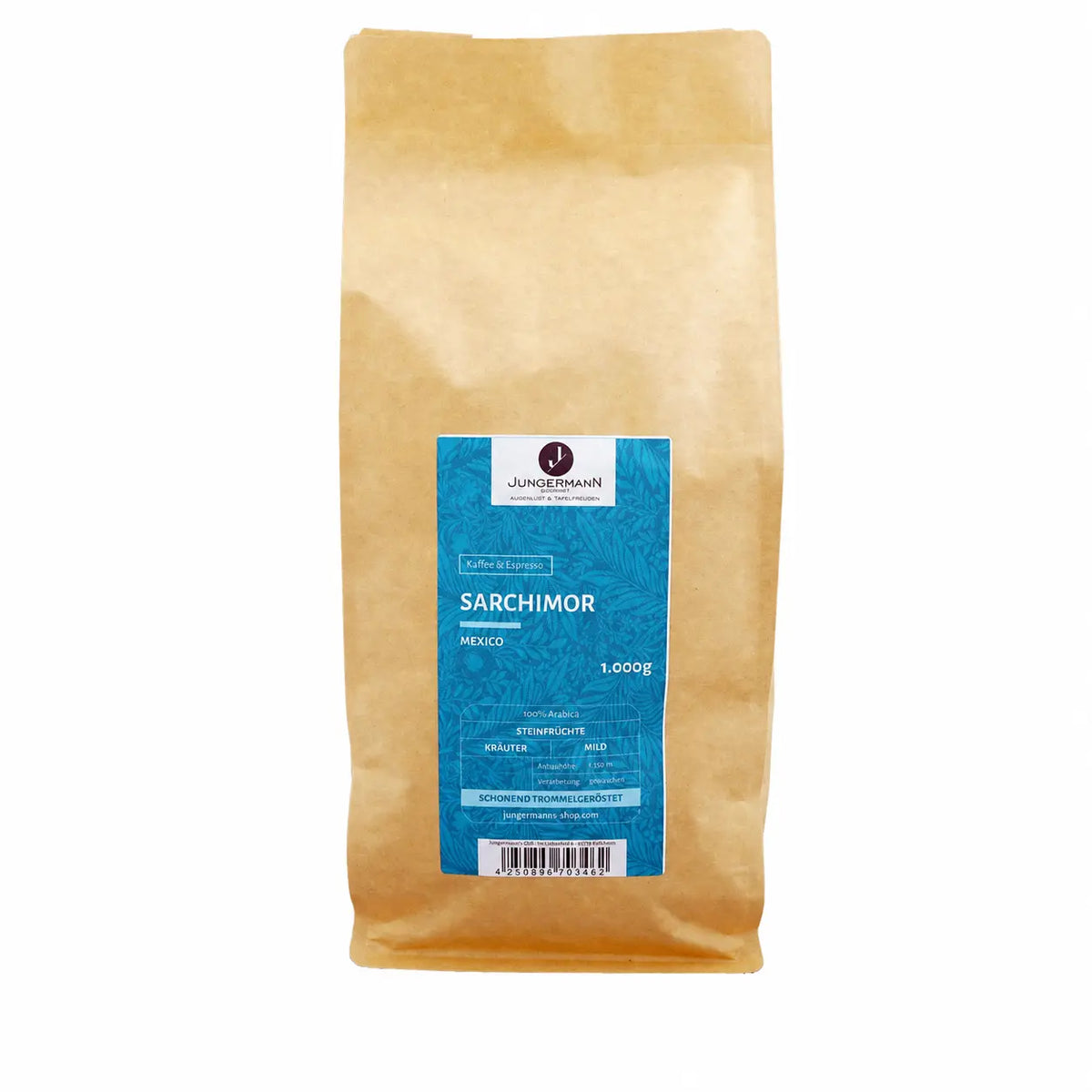 Sarchimor Kaffee von Jungermann Gourmet in der 1000-g-Packung