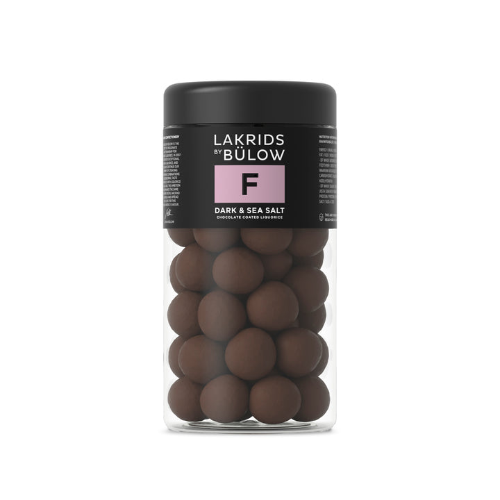 F - Dark & Ses Salt Lakritz in Schokoladenhülle
