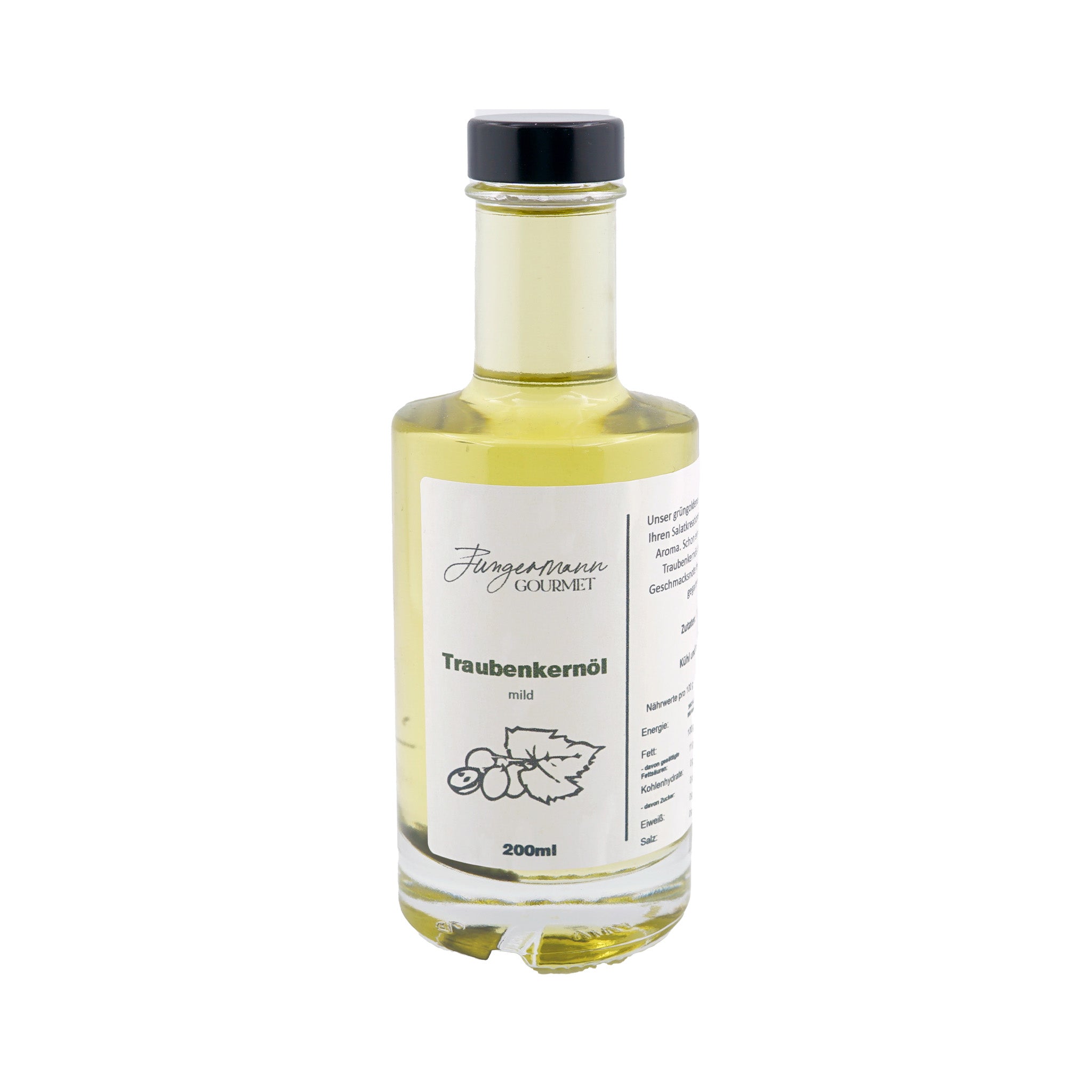 Naissance Traubenkernöl 5 Liter - Raffiniert, Nicht Komedogen, Für Haut & Haar