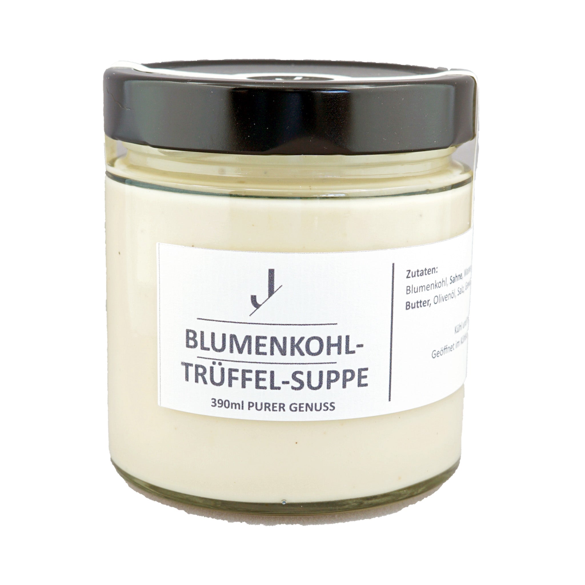 Blumenkohlsuppe mit Trüffel – Jungermann Gourmet Blumenkohlsuppe mit Trüffel – Jungermann Gourmet