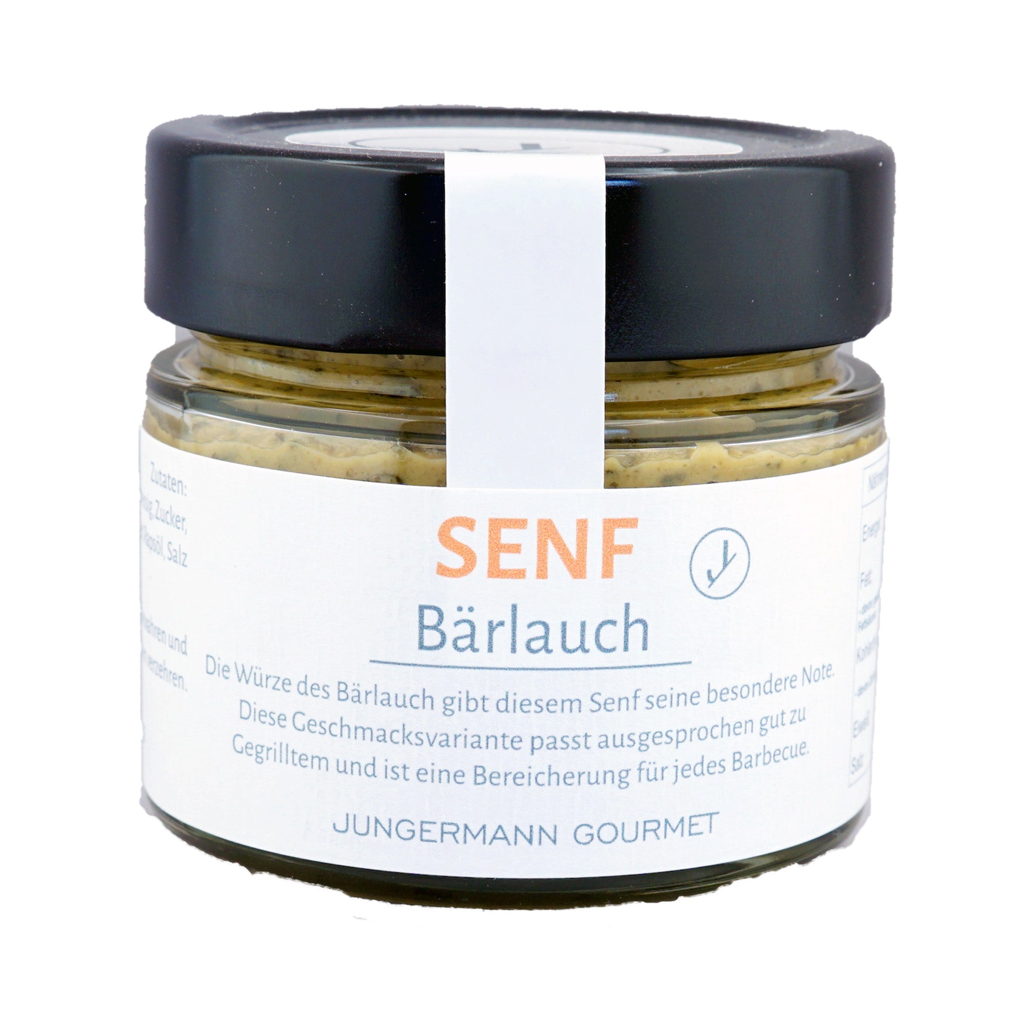 Senf mit Bärlauch – Jungermann Gourmet Senf mit Bärlauch – Jungermann Gourmet